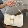 Retro Fashion Casual Small Square Bag Women's 2025 Summer New Fashion Trend Casual Underarm Handbag Messenger Bag