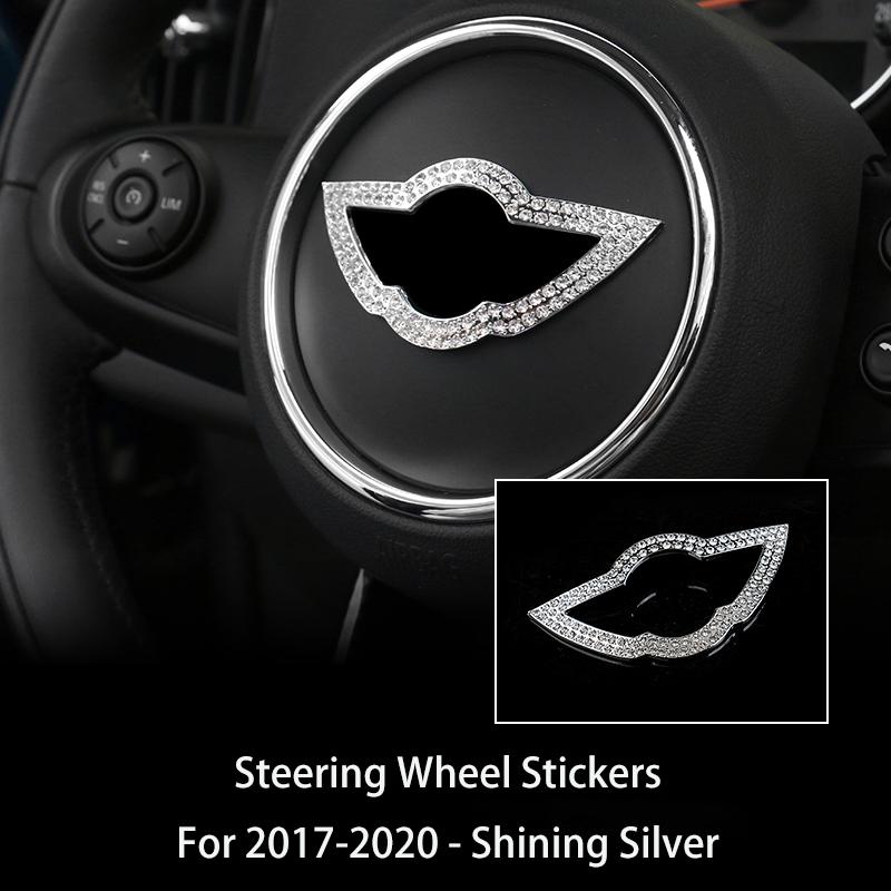Интерьер автомобиля кольцо с бриллиантами наклейка украшение блестящий декор блестящие аксессуары для девочек для Mini Cooper F54 F55 F56 F60