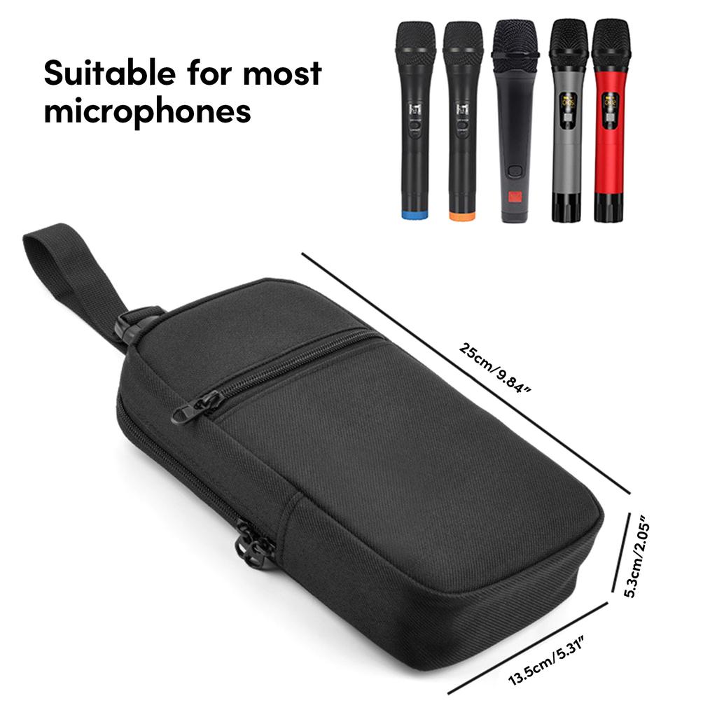 Защитный чехол для микрофона JBL Partybox Encore Essential Speaker Сумка для хранения микрофона Регулируемый держатель для ремня