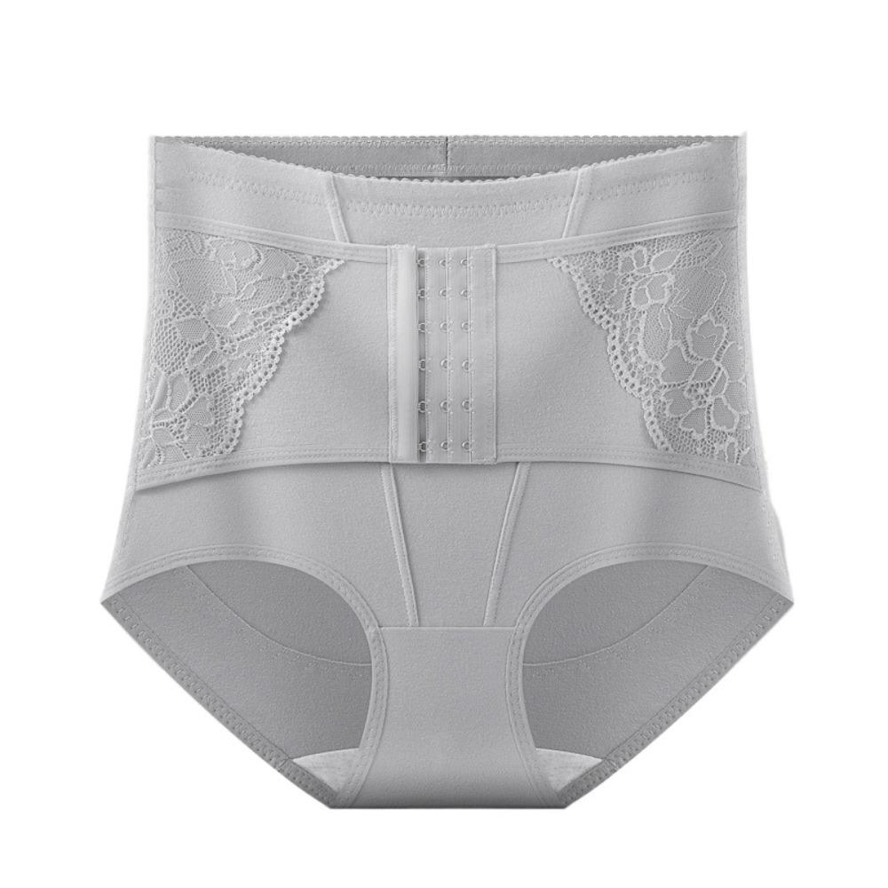 Lace Flower Postpartum Body Shapers Shapewear Slimming Buckle Shapers Butt Lifter Briefs  Female