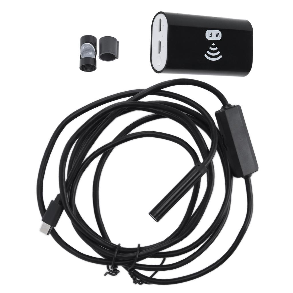 F99 8mm Industrial Endoscope Hard Wire High Definition WIFI Boroscope for Equipment Maintenance2m