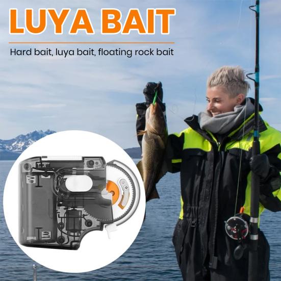 Рыболовный лесковяз Прозрачный Равномерная скорость Плотная катушка Ударопрочный Низкий уровень шума Завязыватель крючков Портативное Автоматическое Устройство для завязывания рыболовных крючков Рыболовные аксессуары