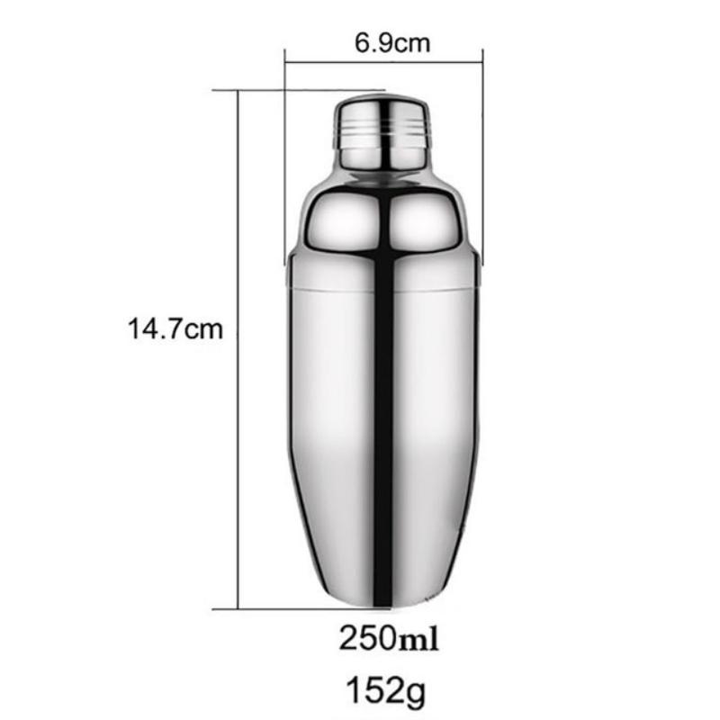 1 шт. шейкер для коктейлей из нержавеющей стали 250/350/550/750 мл миксер для вина Мартини Бостонский шейкер для дома бармен напитки вечерние барные инструменты