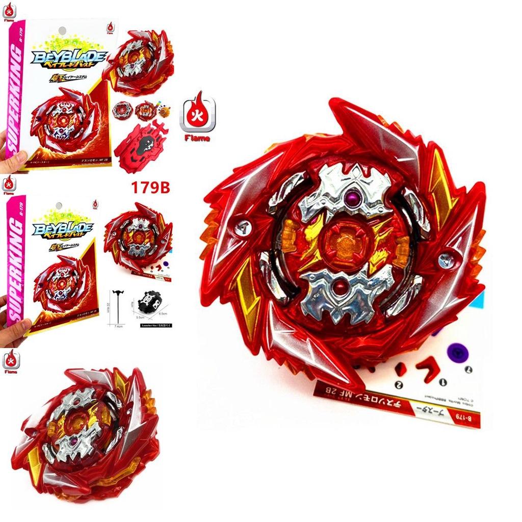 Beyblade Burst B-179 Superking Death Solomon Ограниченная серия Боевой гироскоп Игрушка с пусковым устройством для взрослых и детей