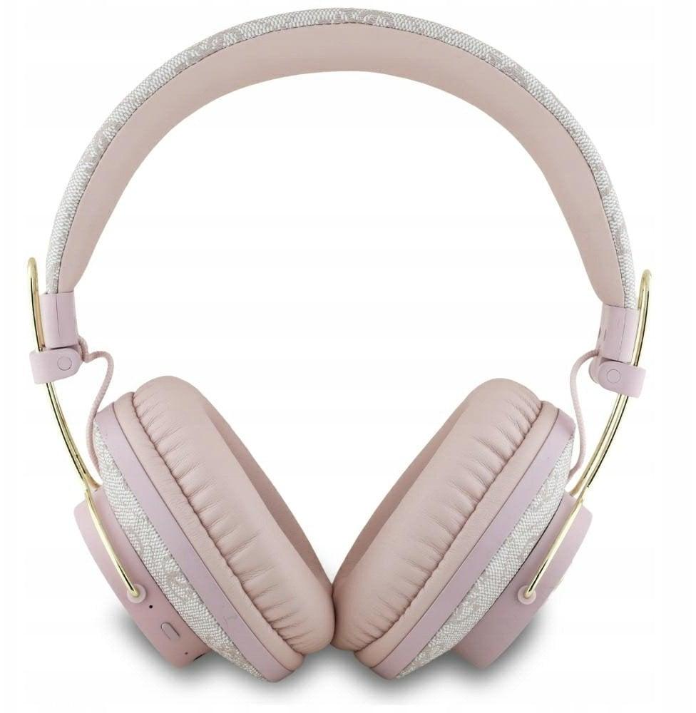 Guess Metal 4G Logo wireless headphones 30h battery rose
