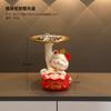 Home Living Room Porch Decoration Pieces Charm Cat Tray Entry Key Storage Ornaments Gift Idea