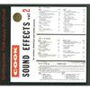 CD VARIOUS - Sound Effects Volume 2 (COOK10002)  COOK10002 Cook Records/Fo US Sound Effects & Nature