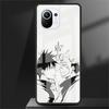 Чехол для телефона Jujutsu Kaisen Anime Glass для Xiaomi Poco X3 NFC 11 Lite 11T F3 M3 для Redmi Note 11 10 9 8 Pro 10S 9S 9A 9C
