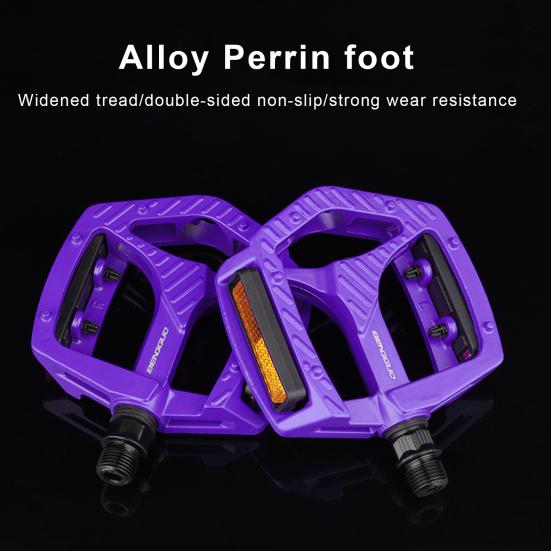 1 пара велосипедных педалей с герметичными подшипниками. Полая конструкция. Нескользящий универсальный резьбовой порт. Простая установка. Педали MTB. Аксессуары для велосипеда.