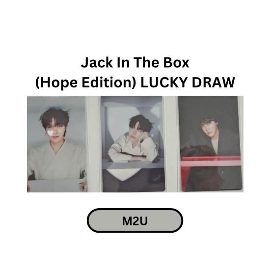 BTS Джей-Хоуп Джек в коробке Хоуп Эд. ТОЛЬКО фотокарточки