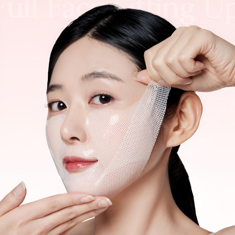 Revcell Vita Collagen Full Face Lifting Up Mask 5 Sheets Collagen Firming Moisturizing Facial Mask