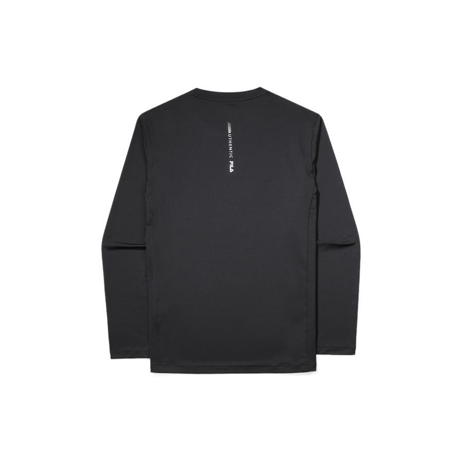 Fila Футболки Мужские Черные С Круглым Вырезом Умеренный Прямой Крой FS2RLF1201M-BLK