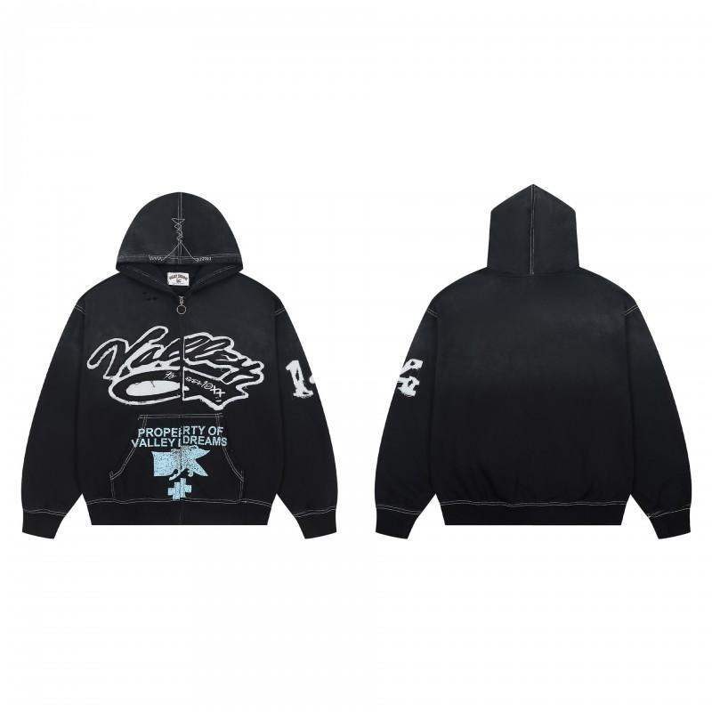 Мужская винтажная хлопковая толстовка с капюшоном Streetwear с графическим принтом Пуловер Свитшот Осень 2025