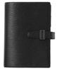 Franklin Planner Horsehair Embossed 2 Binder 64590 Compact Size 25mm Black