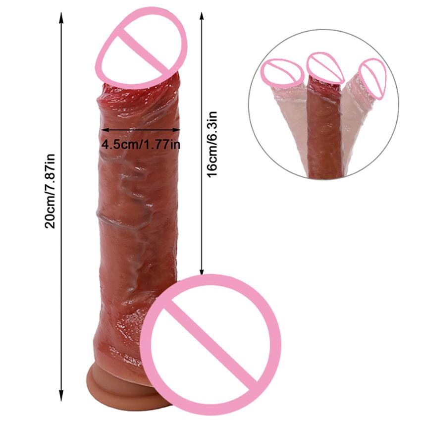 Adult Sex Toys Realistic Silicone Dildo with Suction Cup for Woman Men Anal Vagina Masturbator Fake Dick Penis Dildos Massager
