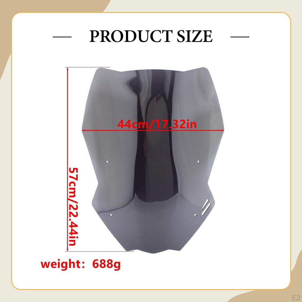 Ветровое стекло мотоцикла, ветроотражатель, запасные части, замена, переднее крепление, экран для самостоятельной модификации