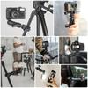 JEBUTU Super Clamp Ball Rotation Camera Clip Mount for and Longer Length Ball Head Arm for Wearable Cameras and Bike Camera Camera Photography