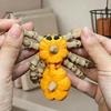 Тыква-Паук Праздничный Декор 3D Печатная Фигурка Хэллоуина с Подвижными Суставами, Креативная Игрушка для Снятия Стресса Fidget Toy, Артикулированное Животное для