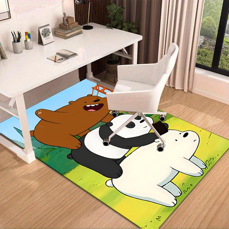 Nightly Friends bears Adventure Carpet, Chair Rug,Rug for Office Bedroom living rooms, Doormat decor Fan Gift Christmas Gift