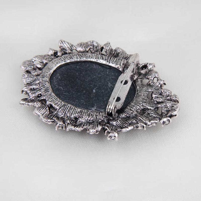 1X Винтажная камея в викторианском стиле свадебная вечеринка женская подвеска брошь булавка