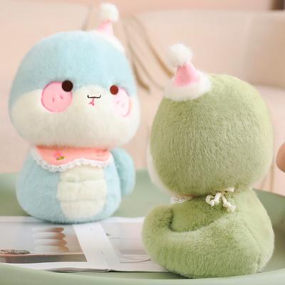 Милая маленькая кукла-змея, талисман года Змеи, плюшевая игрушка в виде змеи для мальчиков и девочек, подарок на тряпичную куклу