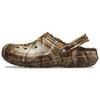 Realtree X Classic Lined Clog Edge Camo Unisex Sneakers Brown Chocolate 205377-280