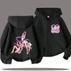 KPop Demon Hunters Zipper Hoodies for Boys and Girls, Children's Fashion Sweatshirts