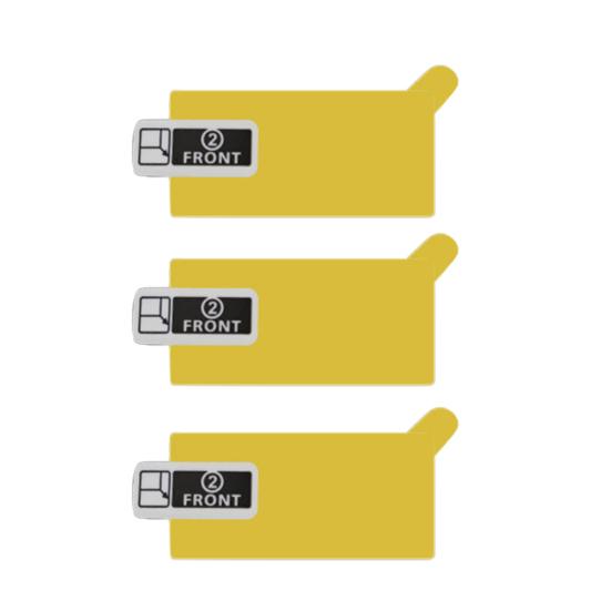 3 шт. Точная ТПУ Взрывозащищенная Защитная пленка на весь экран для Fitbit Charge 2/3