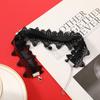 Korean Bowknot Girl Black Lace Choker Necklace Harajuku Loli Cute Collar
