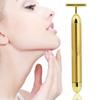 Luxurious Gold Face Massage Stick Electric Facial Metal Massager Beauty Product For Radiant Skin