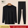 Septwolves Мужской антибактериальный хлопковый термокомплект Slim Fit