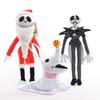 Adorable Nightmare Before Christmas Jack Skellington And Santa Jack Plush Toys