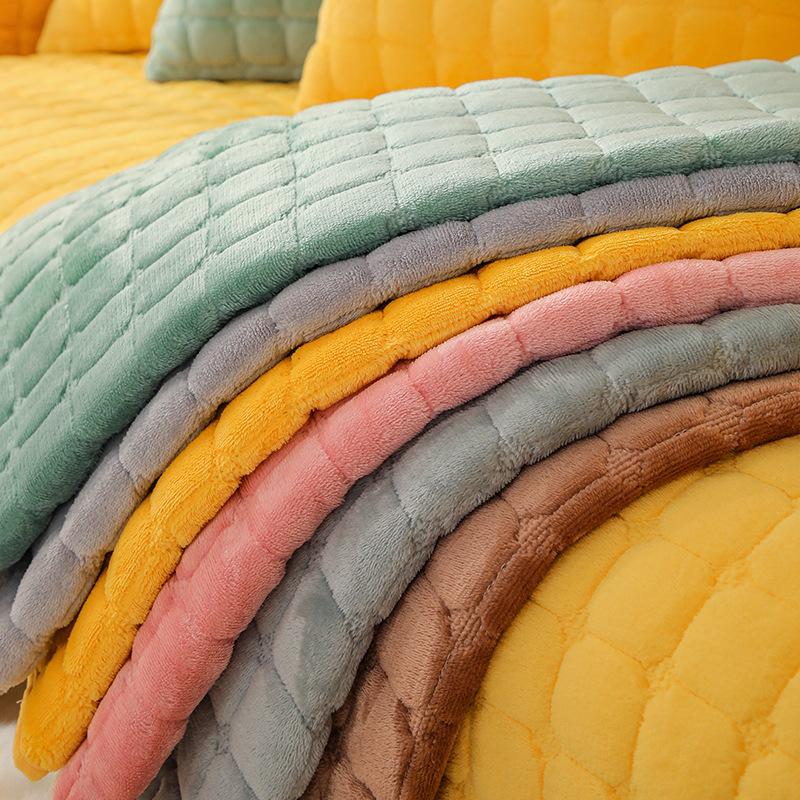 Подушка для дивана, зимняя новая нескользящая подушка, чехол для дивана, универсальный пылезащитный чехол для спинки, тканевая подушка