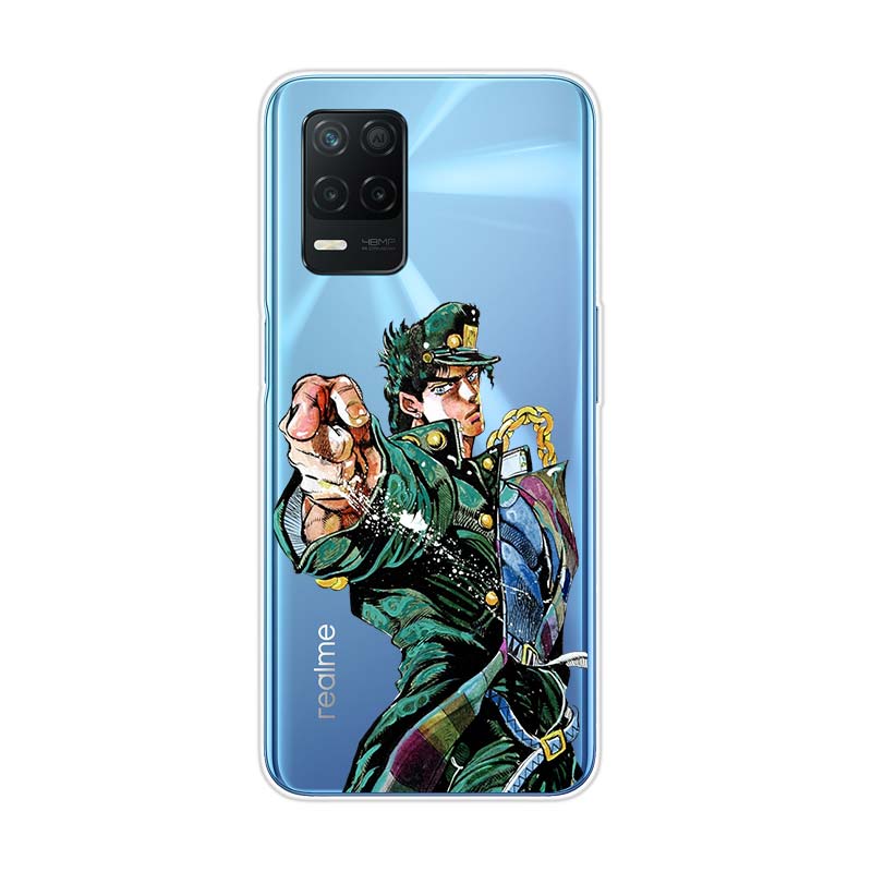 Чехол для телефона JoJos Bizarre Adventure для Realme 8 8i V3 V5 GT Neo Flash Edition Explorer Master Neo2 Narzo 30 50i 50A C21Y