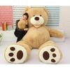 200cm Huge Big Bear Stuffed Animal Teddy Bear Cover Plush Soft Doll Pillow Cover Without Stuff Baby Toys