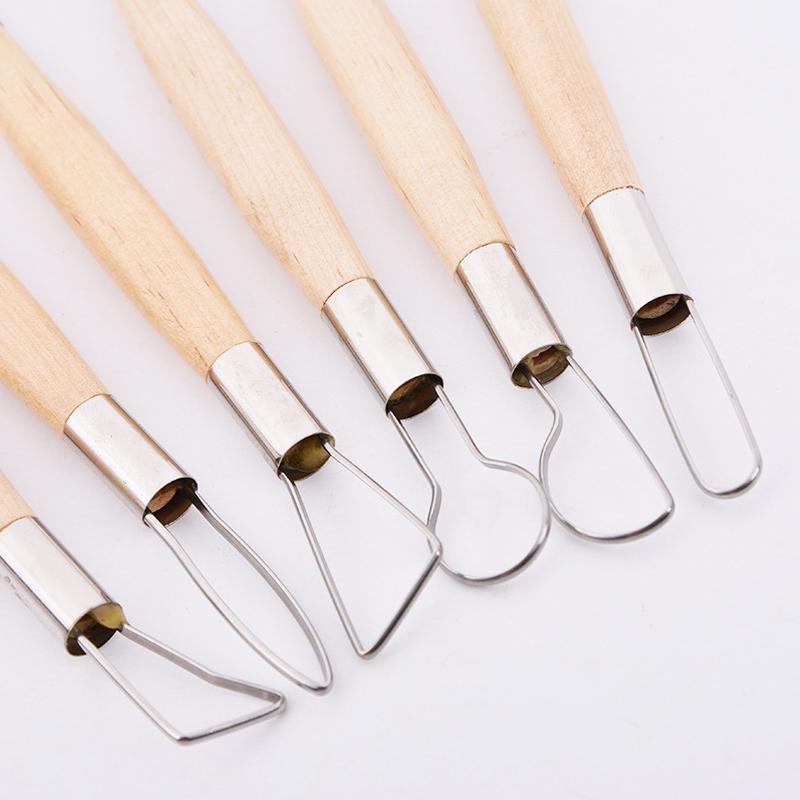 Художественное ремесло, инструменты для лепки из глины, набор для резьбы по керамике, скульптура, полимерные формовщики, керамика