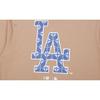 New Era SS25 MLB Los Angeles Dodgers Свободная Дышащая Винтажная Футболка с Круглым Вырезом Модная С Коротким Рукавом Унисекс Топы 14529258
