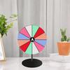 Tabletop Prize Turntable Spins Wheel for Prize,Interactive Game Props,Editable Roulette