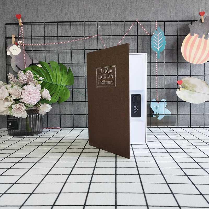 Пластиковый сейф-книга-словарь английского языка с кодовым замком