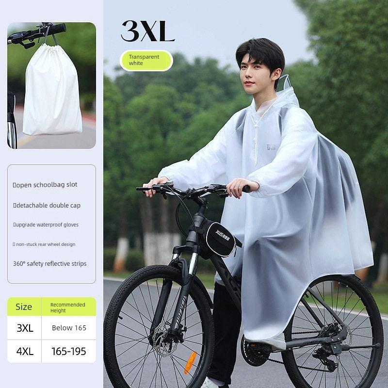 Special Raincoat for Dahon Bicycles, Suitable for Middle School Students to Use While Going to School, Full-Coverage Rain Protection for Mountain