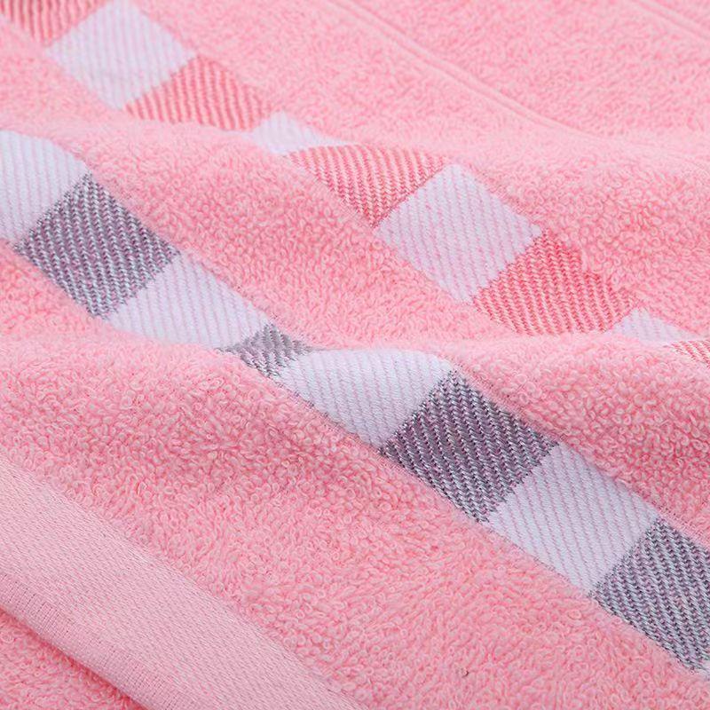 Большое Мягкое Хлопковое Полотенце для Ванны - Однотонное, Простое Обертывание, Пляжное и Ванное Полотенце.