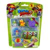 Figurines - Superzings - Série 3 - 5 Figures - Accessoire Carte À Collectionner - Mixte
