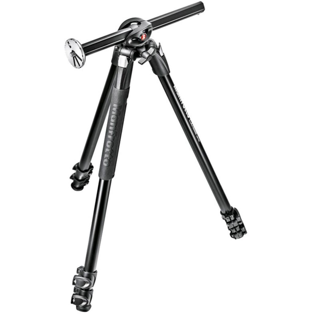 Manfrotto Серия 290 Двойной Алюминиевый Штатив с Головкой Комплект 3 секции 3-сторонняя (MK290DUA3-3W)