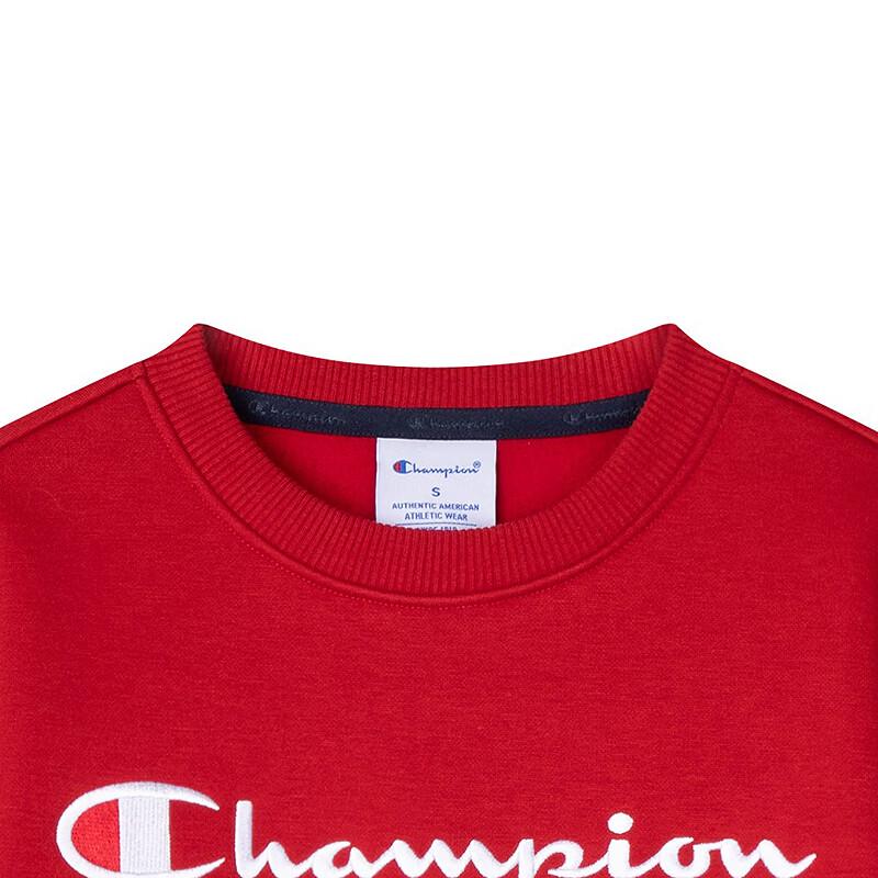 Champion Хлопковый свитшот с круглым вырезом для детей