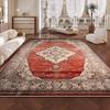 Retro Persian American Carpet Large Area Living Room Decoration Home Ethnic Style Bedroom Rug Cloakroom Lounge Soft Mat Washable