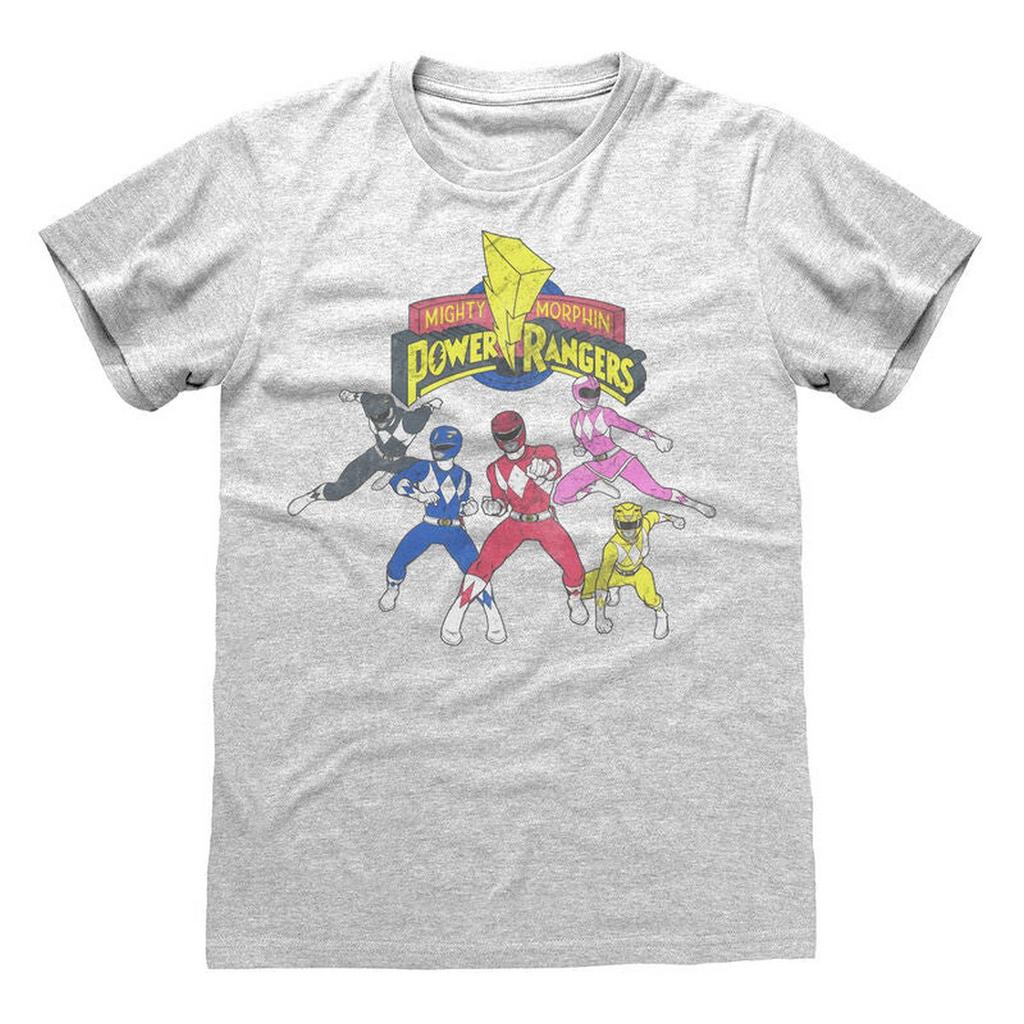 Mighty Morphin Power Rangers Unisex Adult T-Shirt