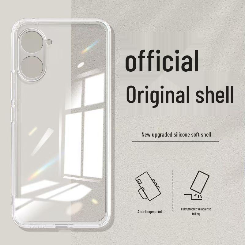 Realme V20 Простой однотонный жидкий чехол-кубик с полным покрытием, противоударный, мягкий