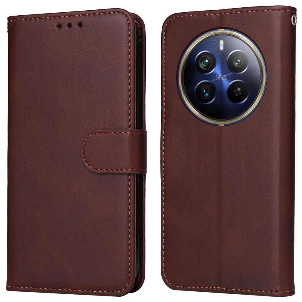 For Realme 13 Pro 5G (Global)/13 Pro+ 5G (Global)/P1 Pro 5G/12 Pro+ 5G/12 Pro 5G Case Wallet PU Leather Folio Flip Phone Cover