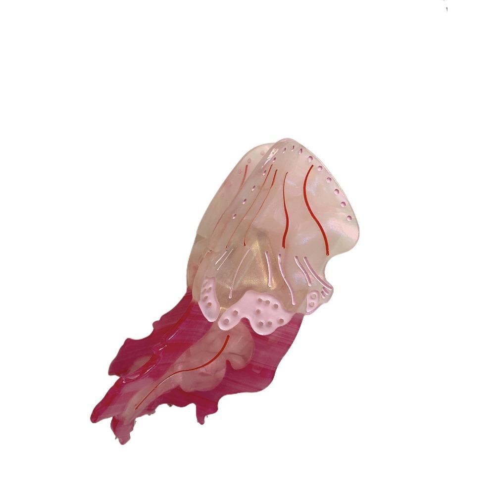 Animal Jellyfish Hair Claw Ocean Series Large Shark Clip Creative Hair Grab Clip  Female