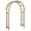 VidaXL Arch with Trellis Impregnated Green Pine Wood